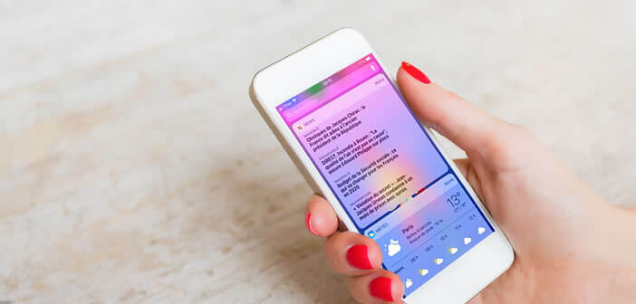 Faire réapparaître le widget Apple News sur l’écran d’un iPhone