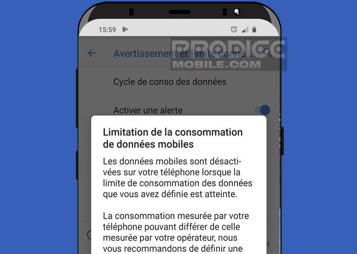 Bloquer automatiquement la connexion mobile 4G ou 5G de son mobile