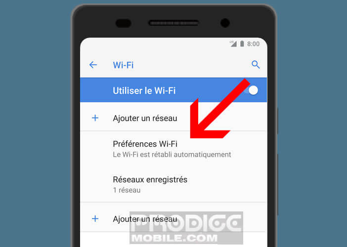 Modifier les préférences de vos appels téléphoniques