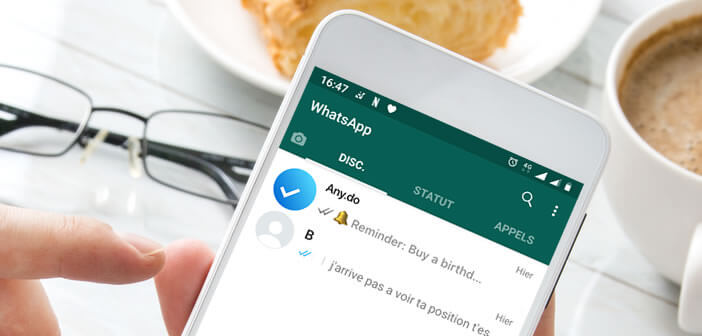 Ajouter des taches et des rappels dans l’application WhatsApp