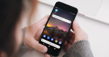 Placer la barre d’adresse de Chrome sur la page d’accueil d’Android