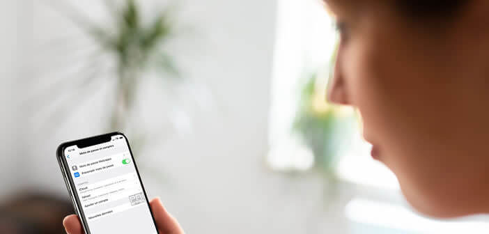 Envoyer un mot de passe web sur un autre iPhone en toute sécurité