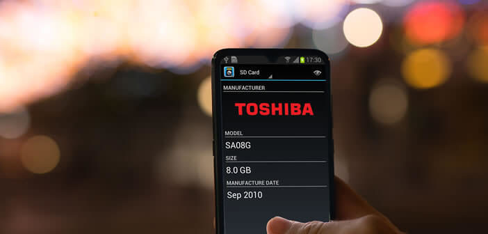 Détecter une carte sd contrefaite