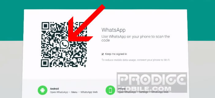 Astuce pour grossir le QR Code de WhatsApp Web