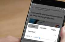 Activer le mode lecture sur Chrome pour Android