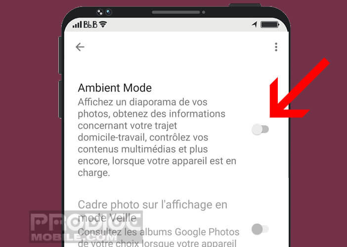 Activer le mode de personnalisation de l’écran de verrouillage de votre smartphone