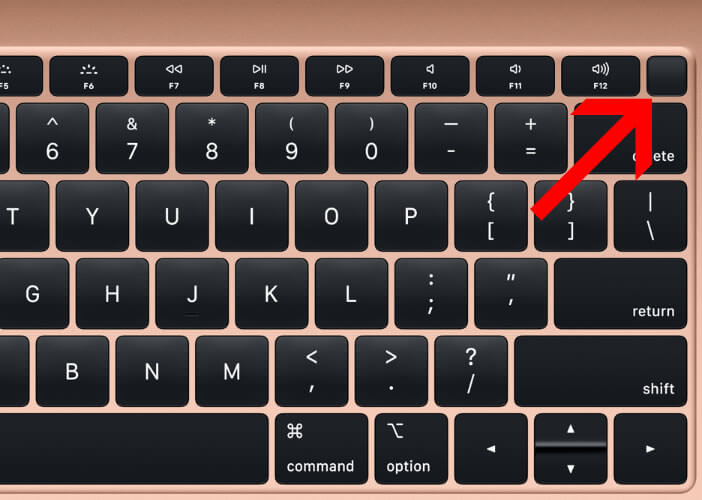 Obliger un MacBook à s’arrêter à l’aide du bouton de mise sous tension
