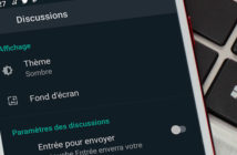 Activer le mode sombre sur l’application WhatsApp pour Android