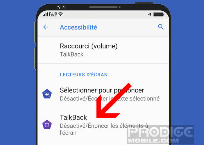 Les fonctions accessibilité d’Android pour les handicaps