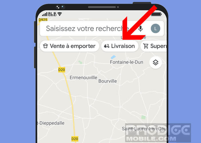 Trouver la liste des restaurants de votre quartier proposant la livraison