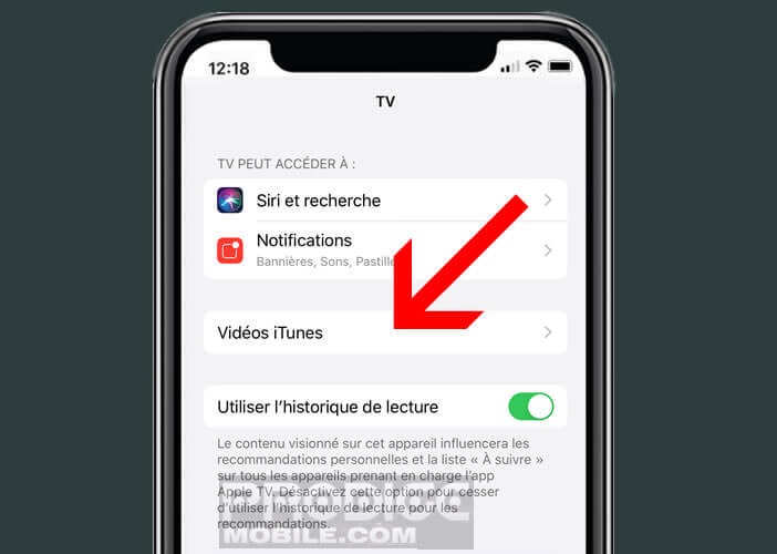 Réduire le débit des vidéos de l’Apple TV+