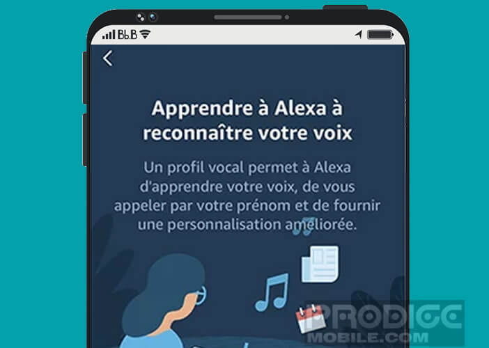 Associer plusieurs profils vocaux à votre enceinte connectée