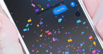 Ajouter des effets avec vos messages envoyés depuis iMessage