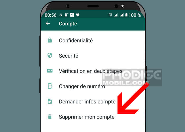 Mettre fin à son service de messagerie