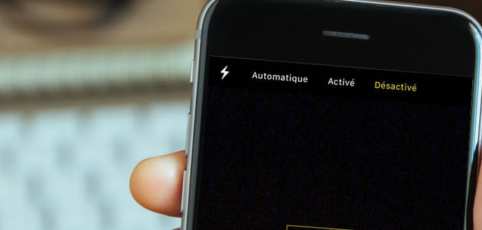 Passer le flash de l’iPhone en mode manuel