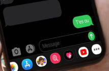 Masquer la barre d’applications dans iMessage sur l’iPhone