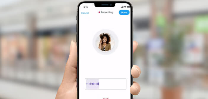 Publier des messages vocaux sur son compte Twitter