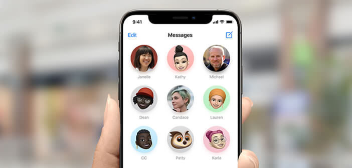 Epingler les fils de discussion de contact important dans iMessage