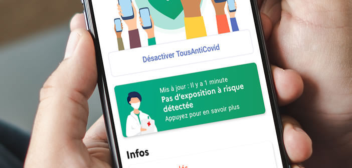 Remplir les attestations dans l’appli TousAntiCovid