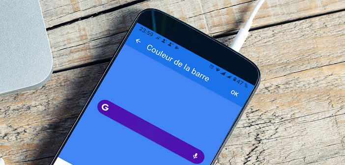 Changer l’interface du widget de recherche Google