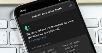 Afficher le rapport de confidentialité sur Safari pour iPhone