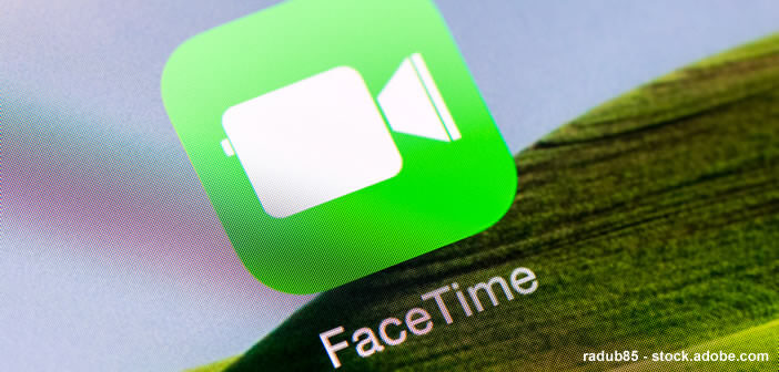 Enregistrer et regarder un appel vidéo FaceTime