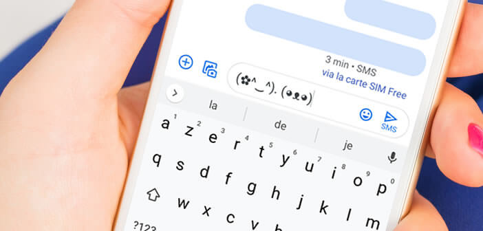 Méthode pour ajouter des kaomojis à vos SMS sur Android