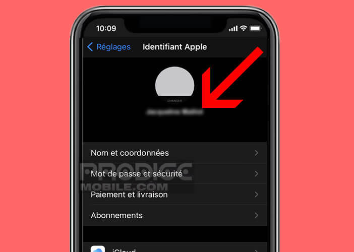 Vérifier que tous les appareils disposent du même Apple ID