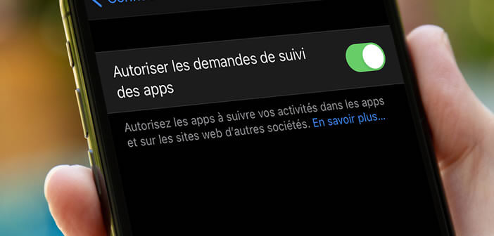 Bloquer le suivi de vos activités depuis les applications