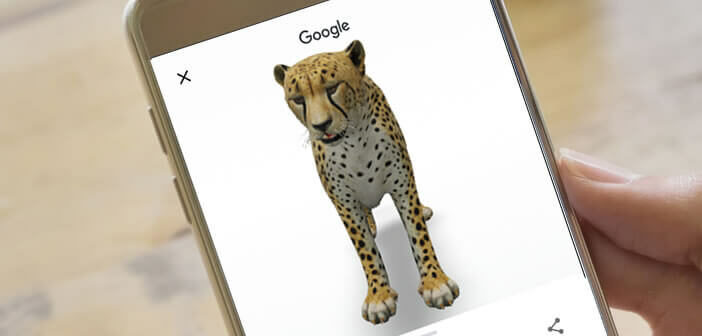 Visualiser des animaux en 3D sur votre smartphone
