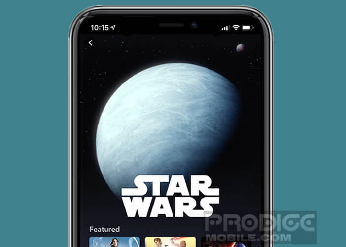 Afficher le catalogue Disney grâce à l’application iOS