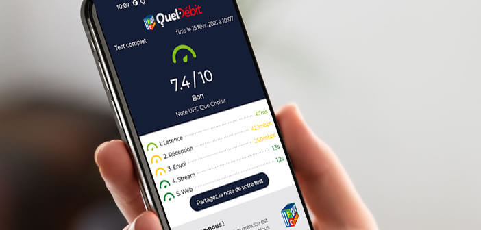 Mesurer la qualité de votre connexion internet avec l’appli QuelDébit