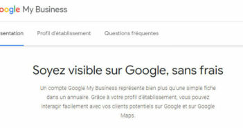 Créer votre fiche entreprise sur Google My Business