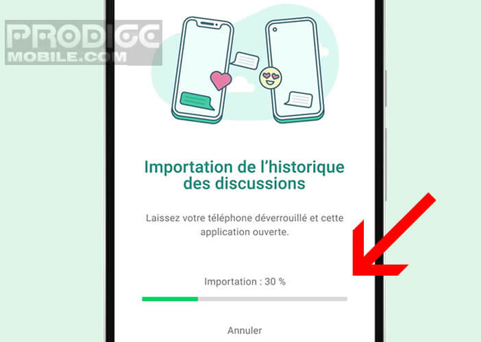 Envoyer ses discussions d’iOS vers le Samsung Galaxy