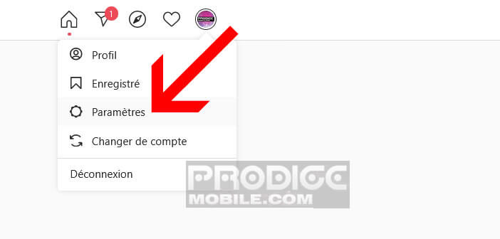 Modifier les paramètres de votre compte Instagram