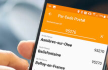 Comment trouver un code postal depuis un smartphone Android