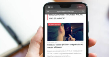 Déplacer la barre URL de Safari pour iPhone en haut de l’écran