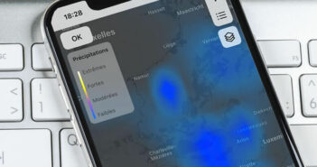 Lancer la carte radar des précipitations de l’iPhone