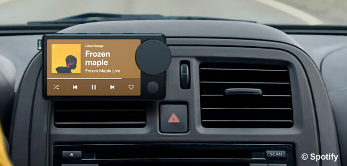 Lecteur de musique Spotify pour voiture