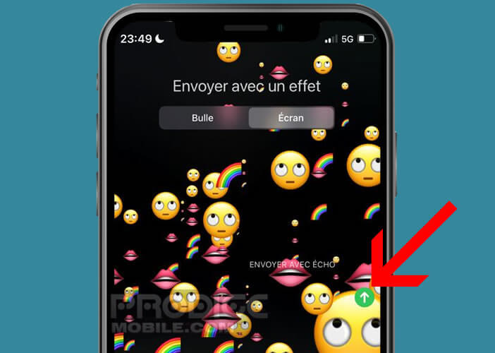 Utiliser la fonction Echo pour l’envoi de iMessage