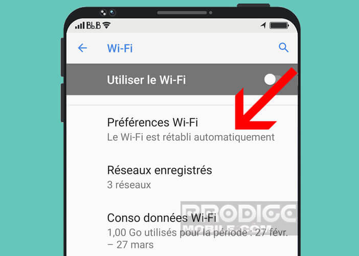 Personnaliser les paramètres réseaux de votre téléphone