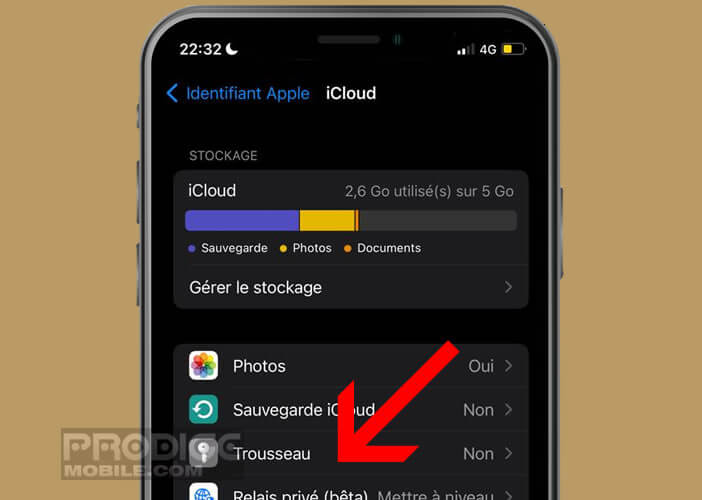 Synchroniser les identifiants de connexion de votre iPhone avec votre Mac