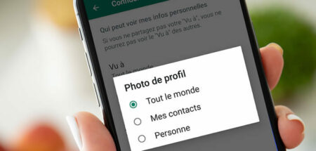 Guide pour masquer la photo de profil de son compte WhatsApp