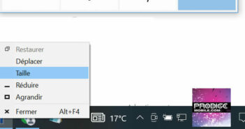 Déplacer une fenêtre hors-écran sur un PC Windows