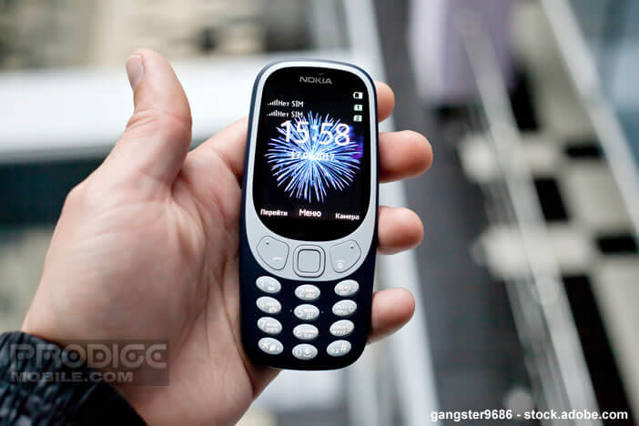 Le Nokia 3310 remis au goût du jour