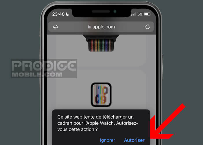 Télécharger le cadran Pride Threads depuis l’Apple Store