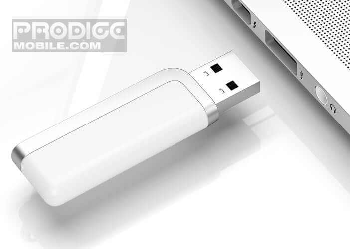 Une clé USB comme toute mémoire flash doit être traité avec soin