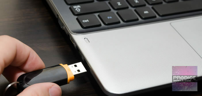 Procédure pour retirer une clé USB de son ordinateur