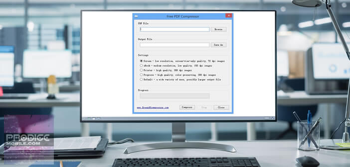 Guide pour compresser un fichier PDF sur un PC