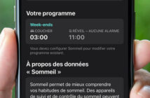 Afficher l’historique du suivi de sommeil sur un iPhone